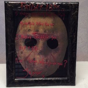 Handmade Friday the 13th frame